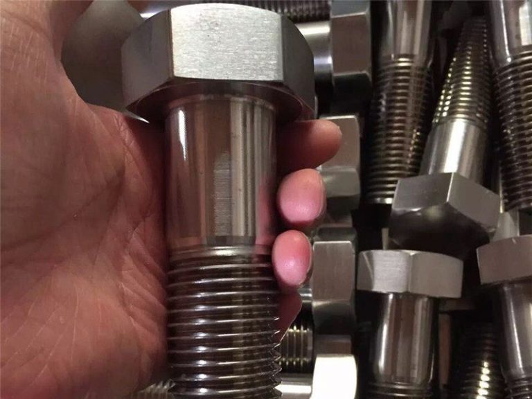 incoloy 825 en 2.4858 स्टेनलेस स्टील बोल्ट पेंच बांधनेवाला पदार्थ ingel718 en2.4668