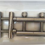 एएनएसआई 316ti / एन 1.4571, 317 एल / एन 1.4438 स्टेनलेस स्टील पार्ट्स-कनेक्टिंग रॉड श्रृंखला